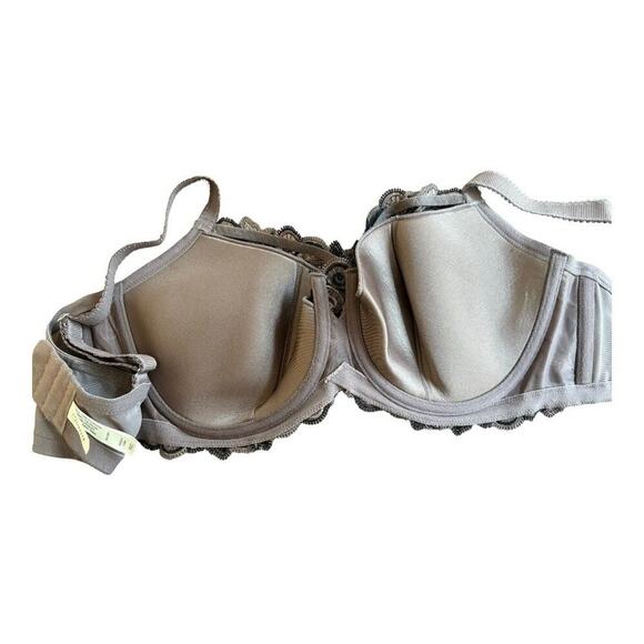 Soma Balconette Bra 38DD embroidered overlay - Picture 2 of 6